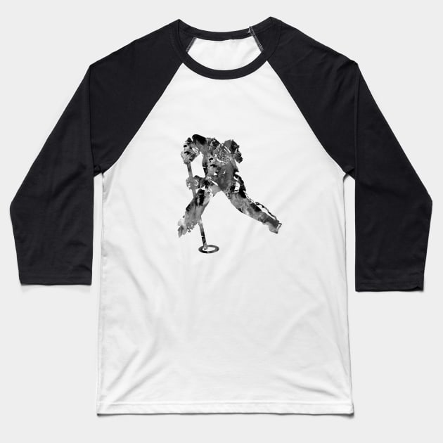 Ringette player Baseball T-Shirt by RosaliArt